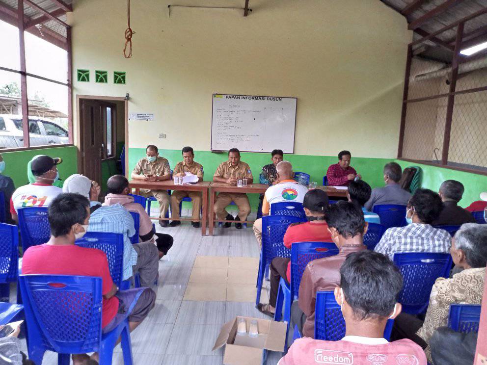 Kepala KPHP Bubus Panca Sosialisasikan tentang Pengelolaan Kawasan Hutan