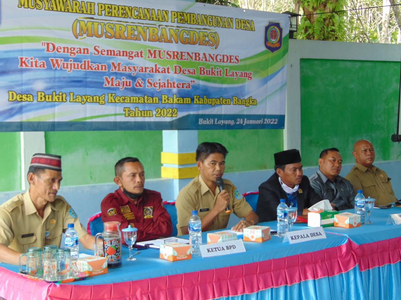 Siap Kawal Aspirasi Masyarakat, 2 Anggota DPRD Kab. Bangka Hadiri Musrenbangdes