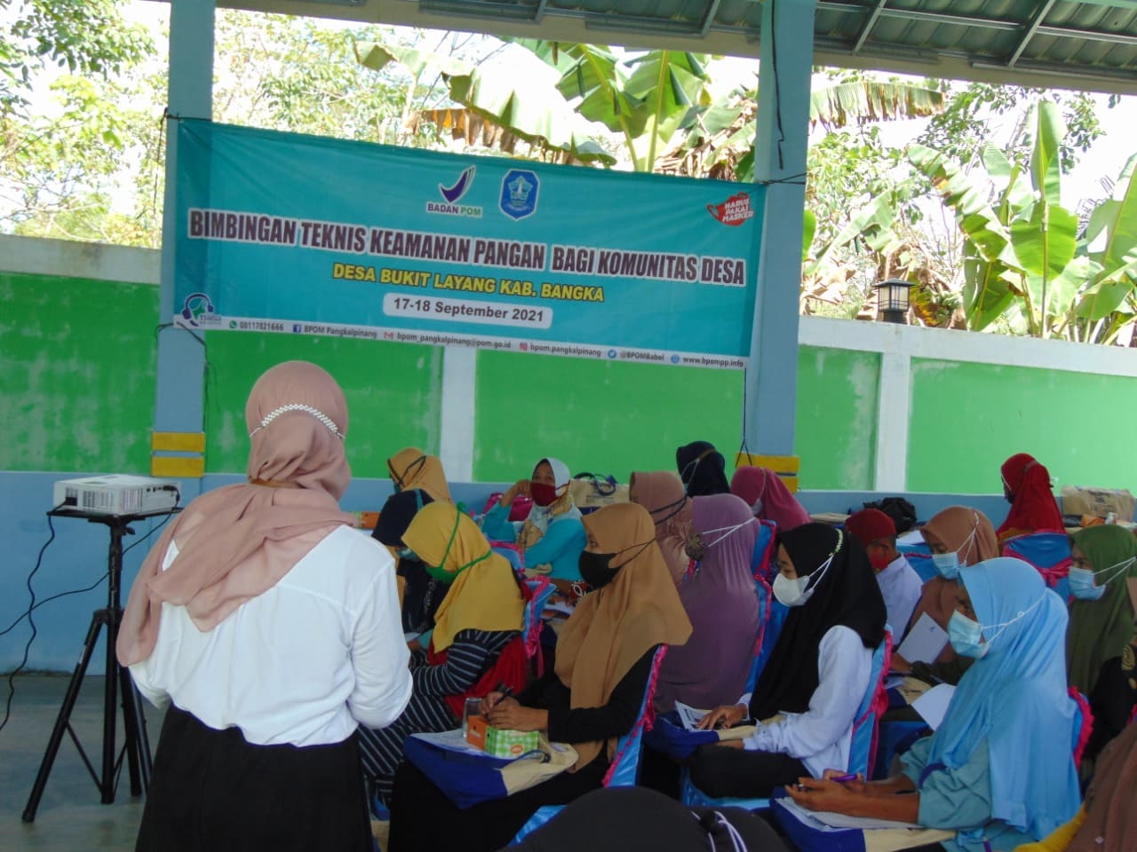 BPOM Pangkal Pinang Seleggarakan Bimbingan Teknis Komunitas Gerakan Keamanan Pangan Desa