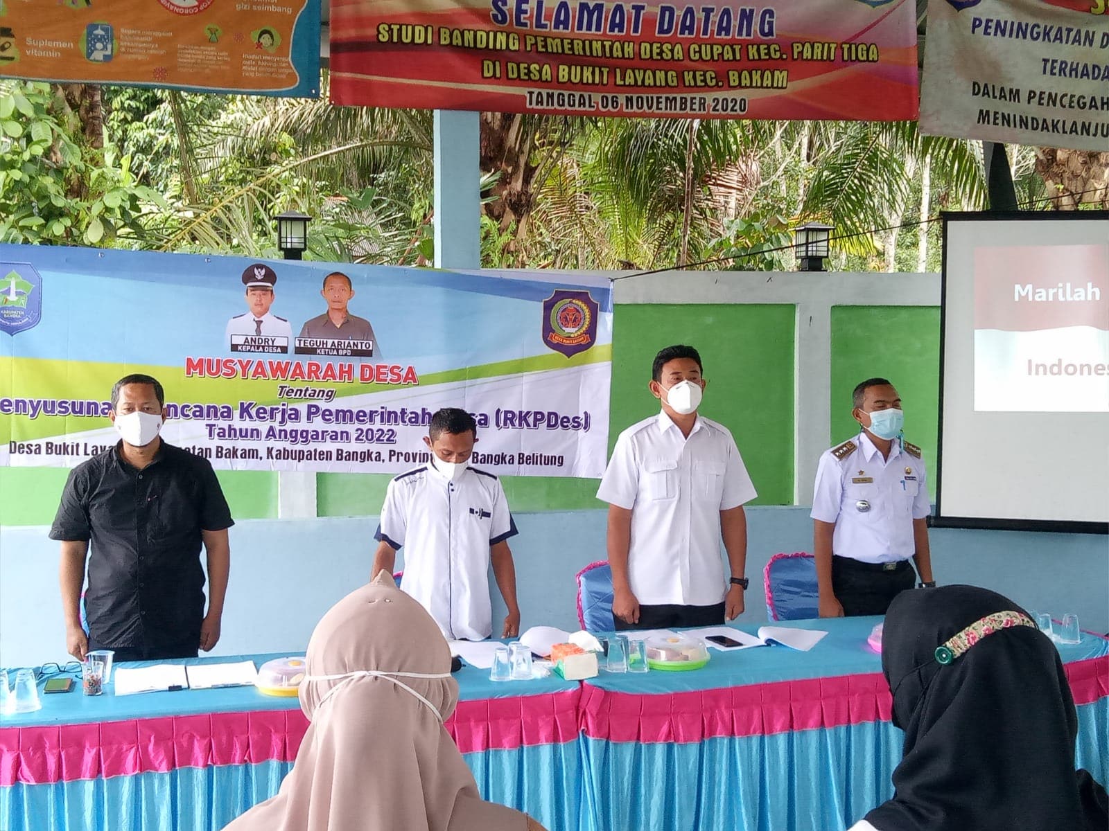 BPD Desa Bukit Layang Selenggarakan Musdes Penyusunan RKP Desa Tahun Anggaran 2022